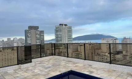 Cobertura em Gonzaga, Cobertura em Santos, Cobertura com 3 dorms, Cobertura à Venda em Gonzaga, Cobertura à Venda com 3 dorms