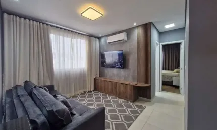 Lindo Apartamento de 2 Dormitórios Totalmente Mobiliado - Pronto para Morar!