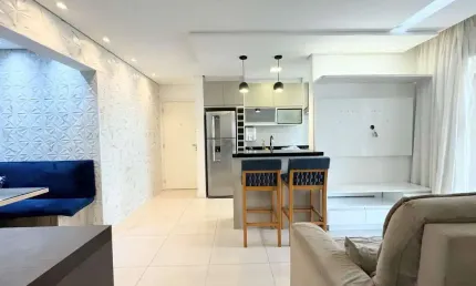 Apartamento no way orquidário com 2 quartos para alugar mobiliado