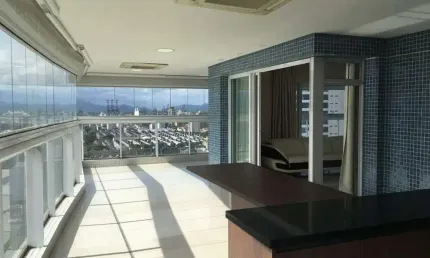 Apartamento para aluguel, 4 quartos, 4 suítes, 3 vagas, Aparecida - Santos/SP