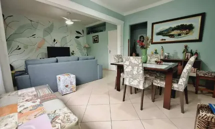 Apartamento à venda, 1 quarto, 1 vaga, aparecida - santos/sp