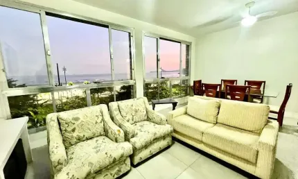 Apartamento á venda 3 quartos 1 suíte no josé menino, santos
