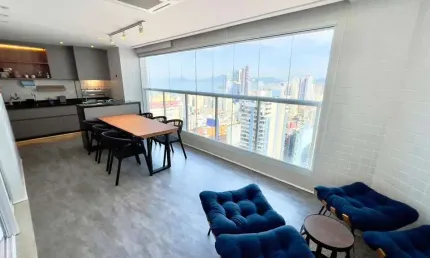 Apartamento à venda, 3 quartos, 3 suítes, 3 vagas, gonzaga - santos/sp