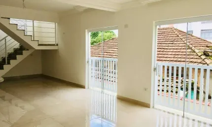 Casa para aluguel, 3 quartos, 3 suítes, 2 vagas, aparecida - santos/sp