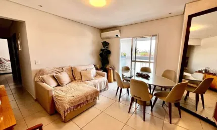 Apartamento á venda 2 quartos 1 suíte 1 vaga na vila belmiro, em santos