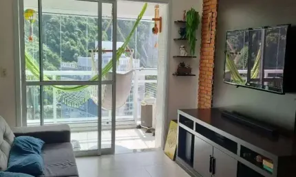 Apartamento para aluguel, 2 quartos, 1 suíte, 1 vaga, Marapé - Santos/SP