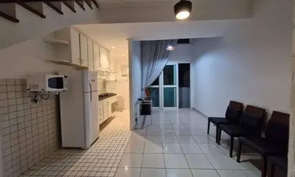 Apartamento para aluguel, 1 quarto, 1 suíte, gonzaga - santos/sp
