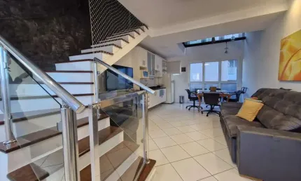 Apartamento para aluguel, 1 quarto, 1 suíte, 1 vaga, gonzaga - santos/sp