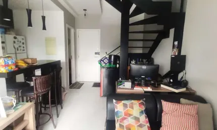 Apartamento para Venda em Santos, Gonzaga, 1 dormitório, 1 suíte, 2 banheiros, 1 vaga