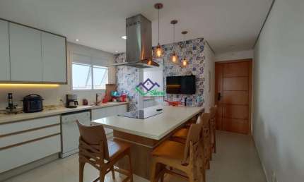 Apartamento para Venda em Santos, Encruzilhada, 3 dormitórios, 1 suíte, 3 banheiros, 2 vagas