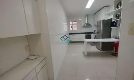 Apartamento para venda em santos, aparecida, 2 dormitórios, 1 suíte, 3 banheiros, 1 vaga