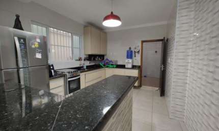 Casa para Venda em Santos, Embaré, 3 dormitórios, 3 suítes, 4 banheiros, 2 vagas