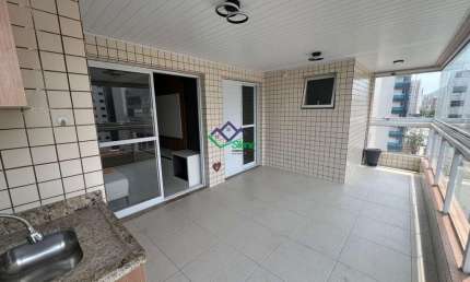 Apartamento para Venda em Praia Grande, Guilhermina, 3 dormitórios, 3 suítes, 4 banheiros, 2 vagas