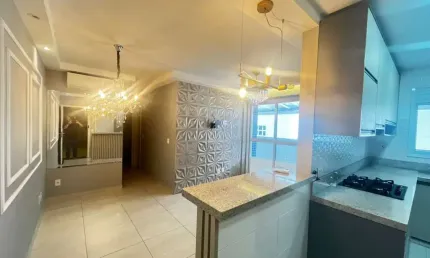 Apartamento para venda em santos, ponta da praia, 2 dormitórios, 1 suíte, 3 banheiros, 1 vaga