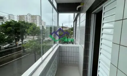 Apartamento para Venda em Santos, Aparecida, 2 dormitórios, 1 suíte, 2 banheiros, 1 vaga