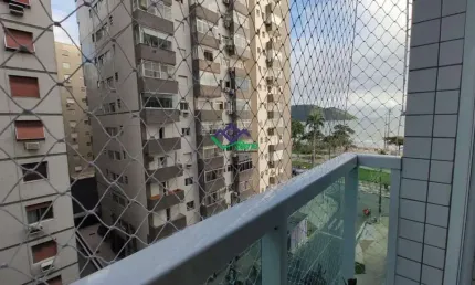 Apartamento para Venda em Santos, Ponta da Praia, 2 dormitórios, 1 suíte, 3 banheiros, 1 vaga