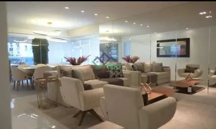 Apartamento para Venda em Santos, Boqueirão, 4 dormitórios, 4 suítes, 5 banheiros, 3 vagas