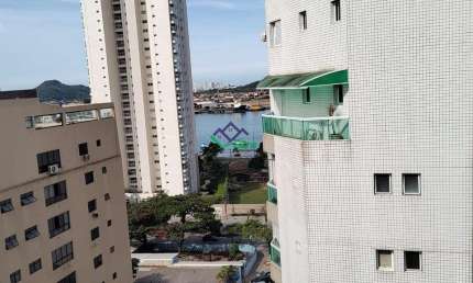Apartamento para Locação em Santos, Ponta da Praia, 1 dormitório, 1 banheiro, 1 vaga