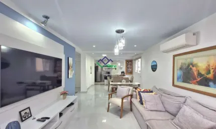 Apartamento para Venda em Santos, Gonzaga, 2 dormitórios, 2 suítes, 3 banheiros, 1 vaga