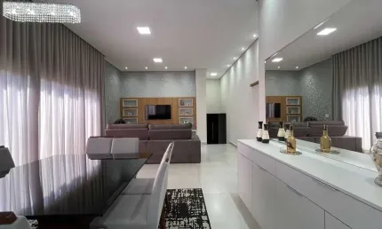 Excelente casa térrea com 3 suítes e 193 m² no condomínio quinta dos ventos na vila do golf.