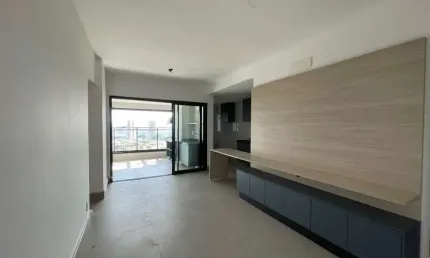 Apartamento frente avenida com 2 suítes de 80m² no Edifício Authoria no Jardim Olhos D'Água
