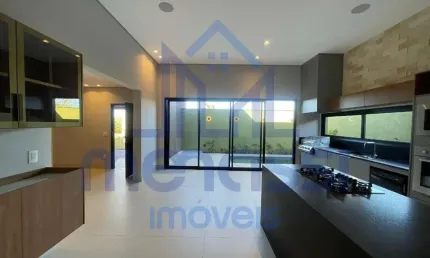 Excelente Casa Térrea, com 3 dormitórios, com 175 m² completa em armários, no Reserva Imperial em Ribeirão Preto.