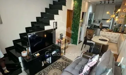 Sobrado em condominio fechado na vila santa teresa – 2 suites | 1 vaga | r$350.000,00
