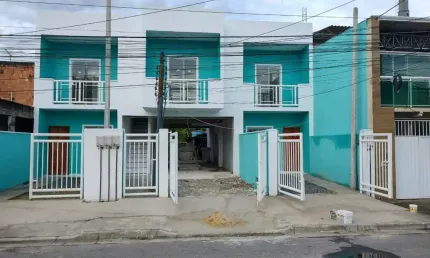 Casa Duplex para Venda em Nova Iguaçu, Cabuçu, 2 dormitórios, 2 banheiros, 1 vaga
