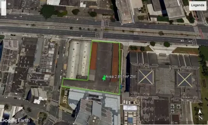 Terreno comercial à venda na Avenida Marquês de São Vicente, 277, Várzea da Barra Funda, São Paulo