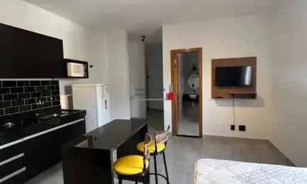 Aluguel de Studio em Condomínio de Luxo na Vila Maria Luisa, São Paulo-SP: 1 Quarto, 1 Banheiro, 20m².