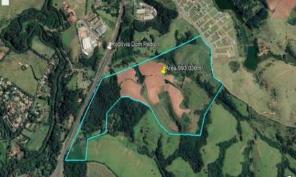 Terreno comercial à venda na Rodovia Dom Pedro I, Núcleo Residencial Porto Seguro, Itatiba