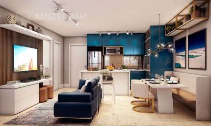 Benx Incorporadora, Zona Oeste, Apartamentos Novo Pronto Pra Morar 2 dormitórios de 34 e 37m² na Lapa.