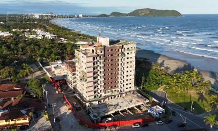 Lançamento pé na areia na Vista Linda com 1,2 e 3 dormitórios com varanda gourmet