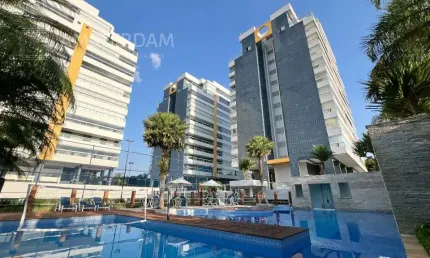 APARTAMENTO MOBILIADO NO INDAIÁ HOME CLUB COM 2 QUARTOS EM BERTIOGA COM VISTA AO MAR