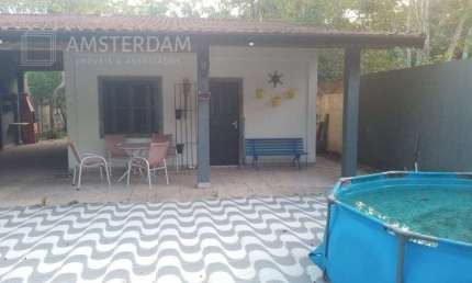 CASA NO SITIO SÃO JOÃO PRONTA PRA MORAR EM BERTIOGA LITORAL NORTE DE SP