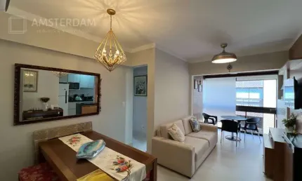 APARTAMENTO REFORMADO, FRENTE, A 50 METROS DA PRAIA, MODULO 4.