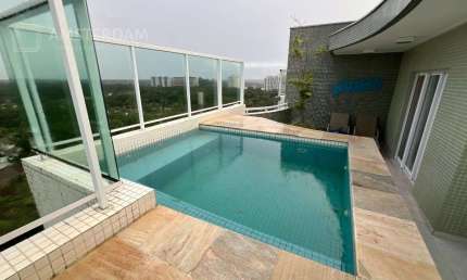 Cobertura de luxo na Riviera, Bertioga-SP: 4 quartos, 2 suítes, 3 salas, 4 banheiros, 3 vagas de garagem, 240m².