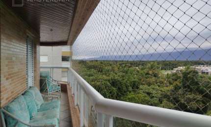 Aluguel de Apartamento Anual de Alto Padrão na Riviera - 3 Quartos, 1 Suíte, 2 Vagas de Garagem - Bertioga-SP