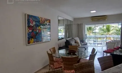Imperdível oportunidade de adquirir um apartamento de 3 quartos na Riviera, Bertioga-SP: 107m², suíte, 2 salas e 2 vagas!