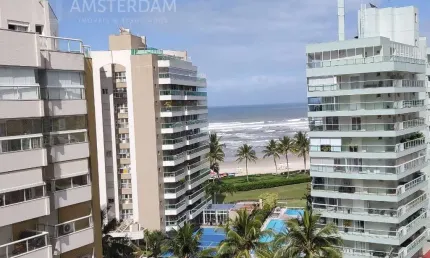 Apartamento de Luxo para Locação na Riviera - 4 suítes, 6 banheiros, 3 vagas, 190 m².