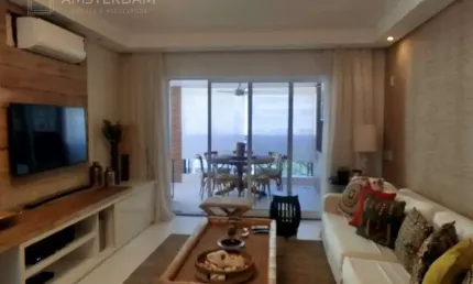 Luxuoso apartamento à venda na riviera - 4 quartos, 3 suítes, 3 vagas, 228m² - bertioga-sp.