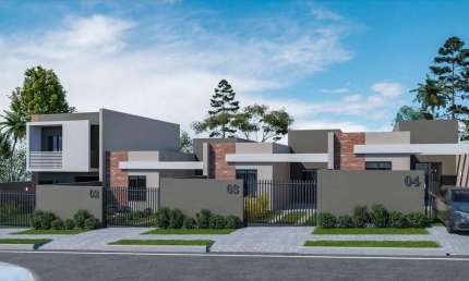 Casa com 3 quartos à venda na Rua Rafaela Odppis Trauczynski, Porto das Laranjeiras, Araucária, 70 m2 por R$ 450.000