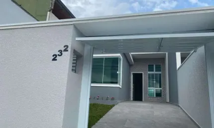 Casa com 3 quartos à venda na Rua Osvaldo de Lima, 232, Estação, Araucária, 92 m2 por R$ 650.000