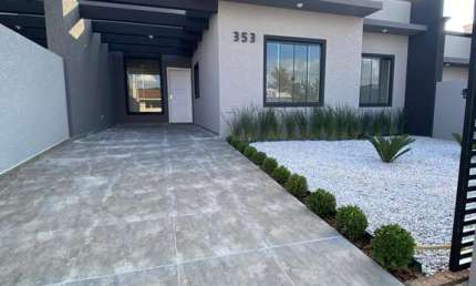 Casa com 3 quartos à venda na Rua Catarina Druszcz Gotfrid, 359, Passauna, Araucária, 81 m2 por R$ 550.000
