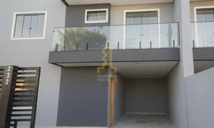 Casa com 3 quartos à venda na Rua Bento Luiz de França, 248, Cachoeira, Araucária, 105 m2 por R$ 741.000