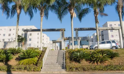 Apartamento com 2 quartos à venda na Rua Papa João XXIII, 440, Sabiá, Araucária, 44 m2 por R$ 215.000