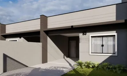 Casa com 2 quartos à venda na ROSA CICHON, 21, Tindiquera, Araucária, 59 m2 por R$ 399.000