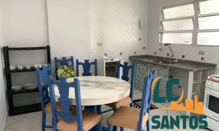 APARTAMENTO NO BOQUEIRÃO DE 2 DORMITÓRIOS E SUÍTE NA QUADRA DA PRAIA EM SANTOS - 98M²