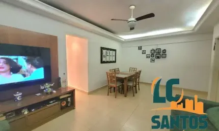 Apartamento com 3 quartos à venda na Rua Visconde de Cayru, 72, Campo Grande, Santos, 146 m2 por R$ 600.000