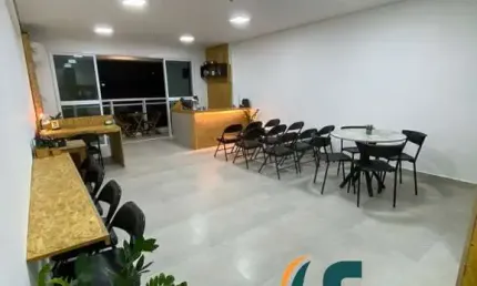 Sala comercial com 1 sala para alugar na Avenida Washington Luís, 316, Gonzaga, Santos, 45 m2 por R$ 4.000